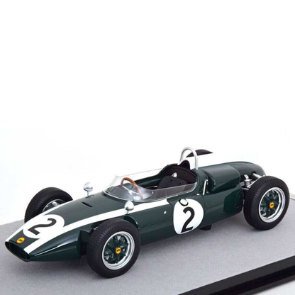 Cooper T53 F1™ Bruce McLaren GP Gran Bretaña 1960 | Tecnomodel 1:18