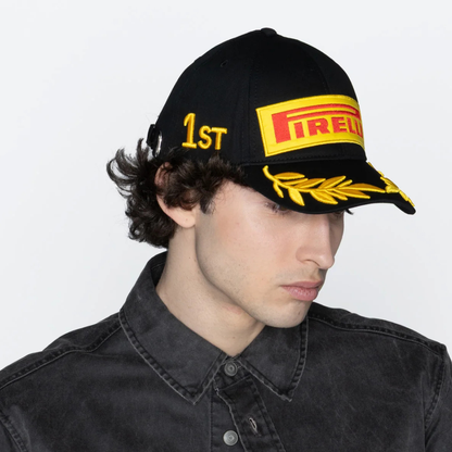 Gorra Pirelli Podium F1™ Black | Edición Oficial de Podio
