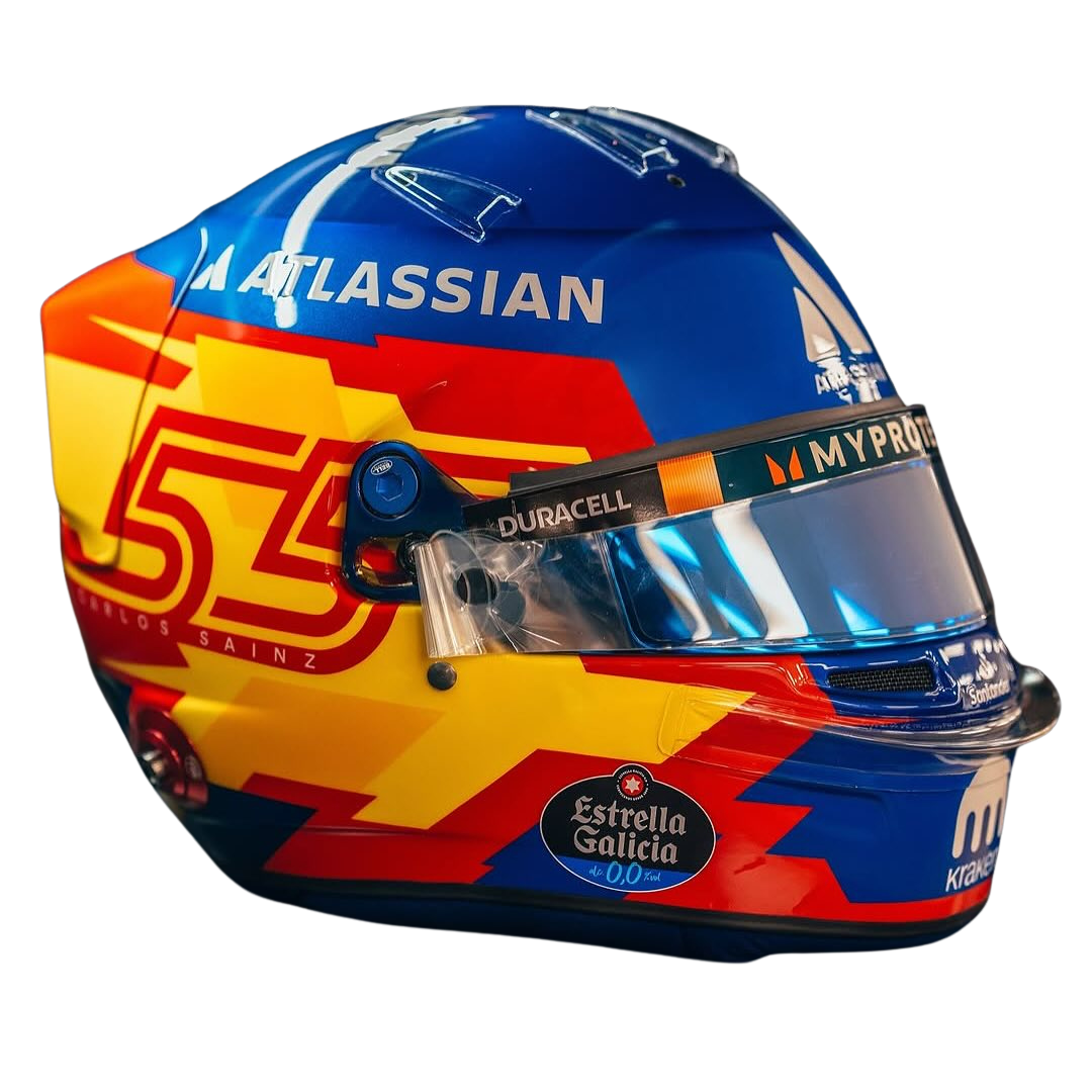 Mini Casco Carlos Sainz Williams F1™ 2025 Escala 1:2 | Oficial
