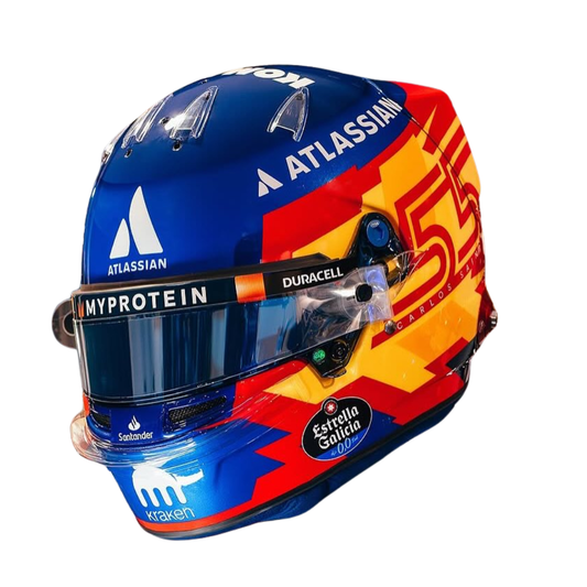 Mini Casco Carlos Sainz Williams F1™ 2025 Escala 1:2 | Oficial