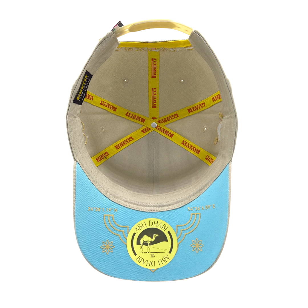 Gorra Pirelli Podium F1™ Abu Dhabi 2025 | Edición Especial Oficial