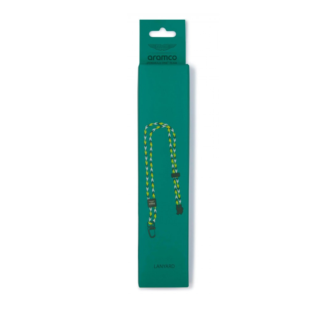 Lanyard Aston Martin F1™ Team Verde | Porta Gafete Oficial