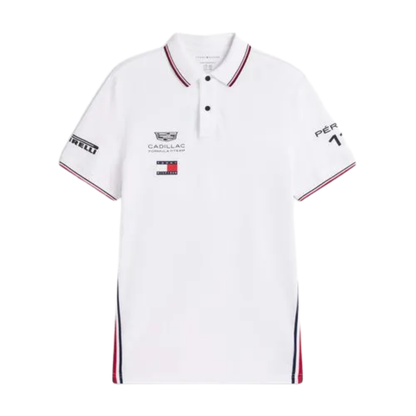 Polo Blanco TH x Cadillac Formula 1® Team #11 Sergio Pérez Oficial