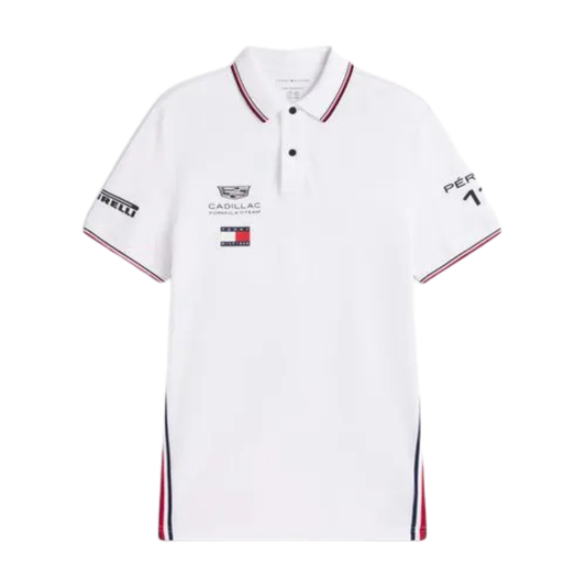 Polo Blanco TH x Cadillac Formula 1® Team #11 Sergio Pérez Oficial