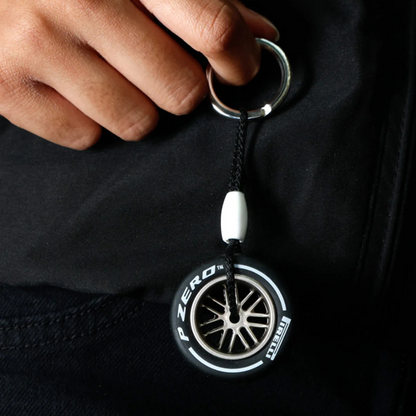 Pirelli Intermediate Tire Keychain - Green