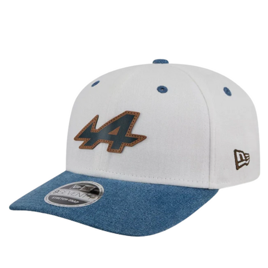 Gorra Alpine F1™ Austin 2025 | New Era 9SEVENTY Stretch Snapback Blanca