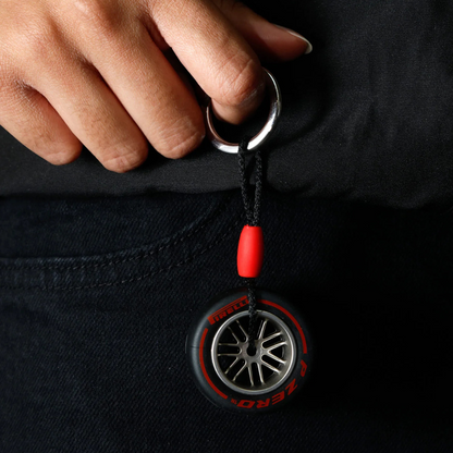 Pirelli Intermediate Tire Keychain - Green