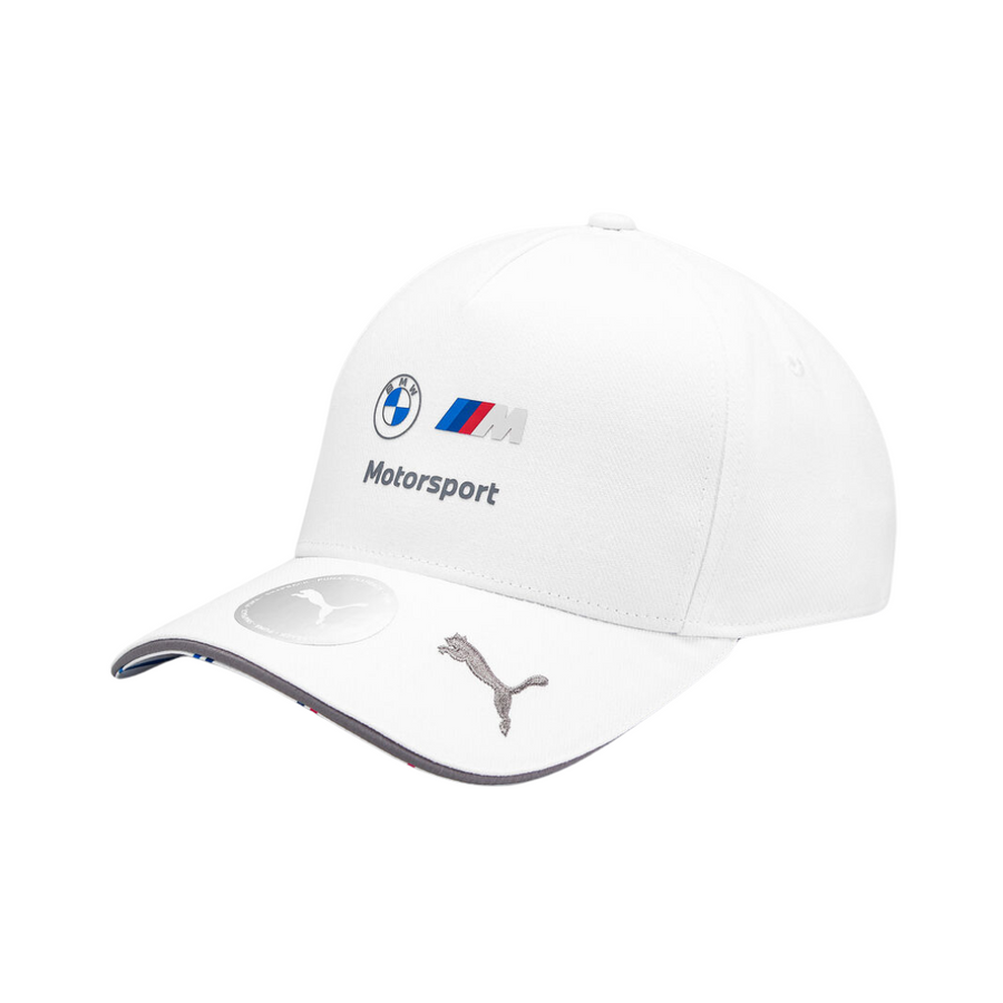 Gorra Oficial BMW Motorsport Team Cap con Logotipo PUMA 2024