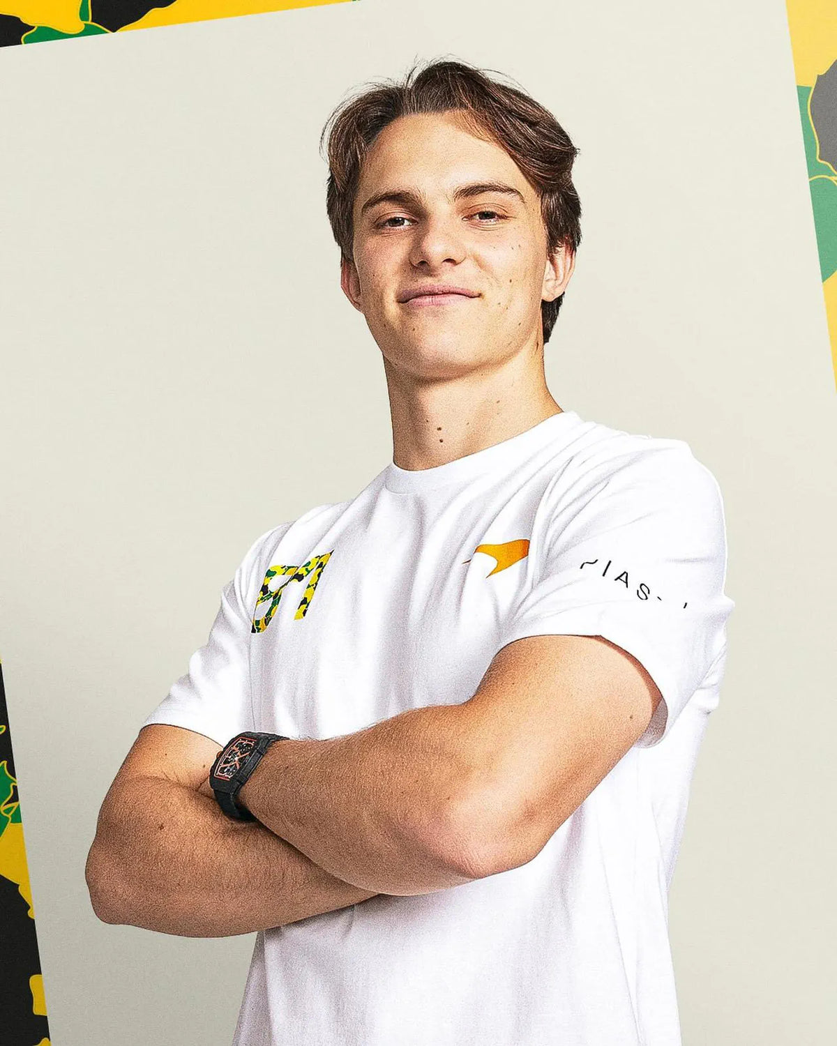 McLaren Oscar Piastri T-shirt Special Edition Australian GP Season **2024**