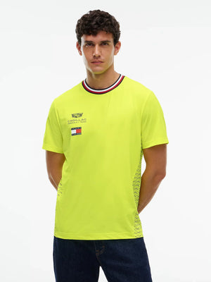 Playera Tommy x Cadillac F1 Team Set Up Amarilla