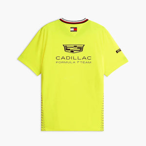 Playera Tommy x Cadillac F1 Team Set Up Amarilla