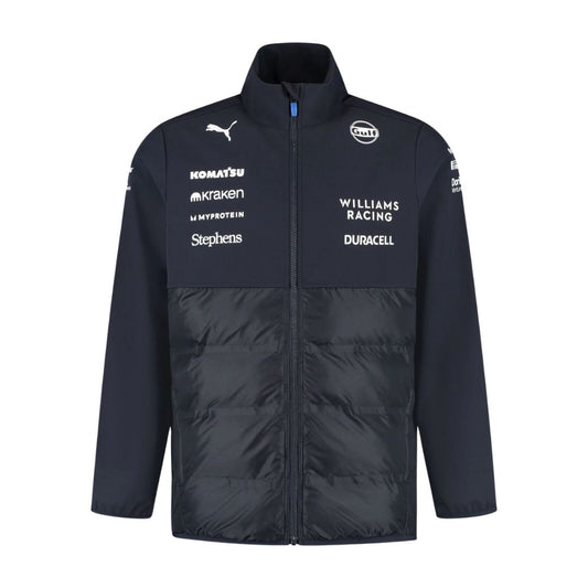 Williams Racing PUMA 2025 Team Hybrid Jacket – Chaqueta Oficial F1™