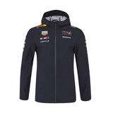 Red Bull Racing 2025 Team Rain Jacket – Chaqueta Impermeable Oficial F1™