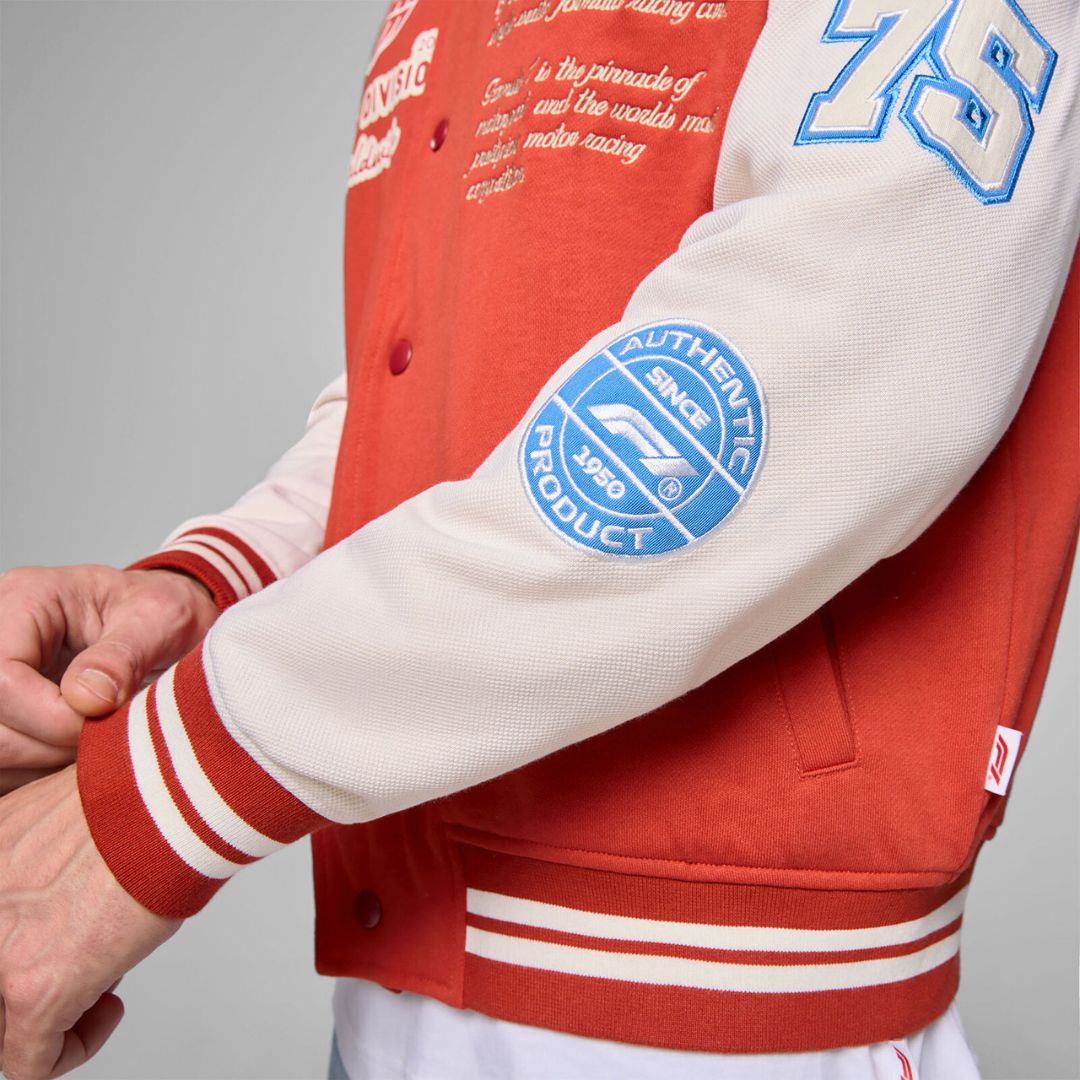 F1® Heritage Varsity Jacket – Chaqueta Edición Especial 75 Años F1™