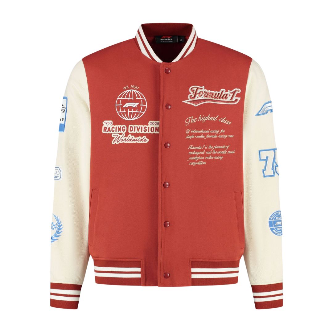F1® Heritage Varsity Jacket – Chaqueta Edición Especial 75 Años F1™