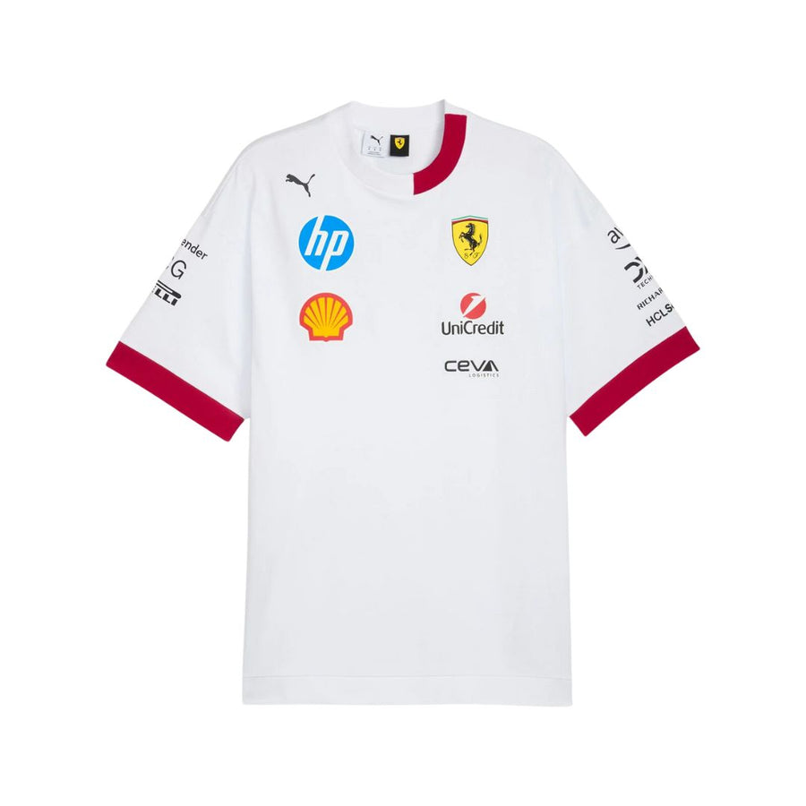 Scuderia Ferrari F1™ PUMA 2025 Miami GP Driver's Oversized T-shirt – Camiseta Oficial F1™ 2025