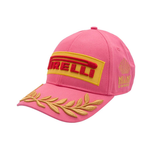 Gorra Pirelli F1™ 2025 GP Miami Podio Oficial Edición Rosa