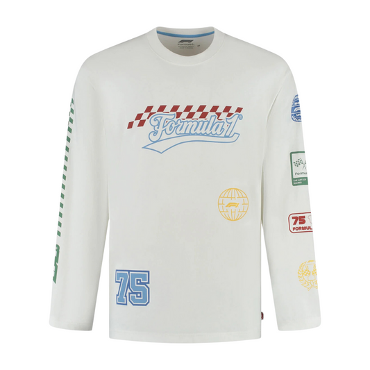 Playera Legacy Oversized F1™ 75 Años – Edición Retro