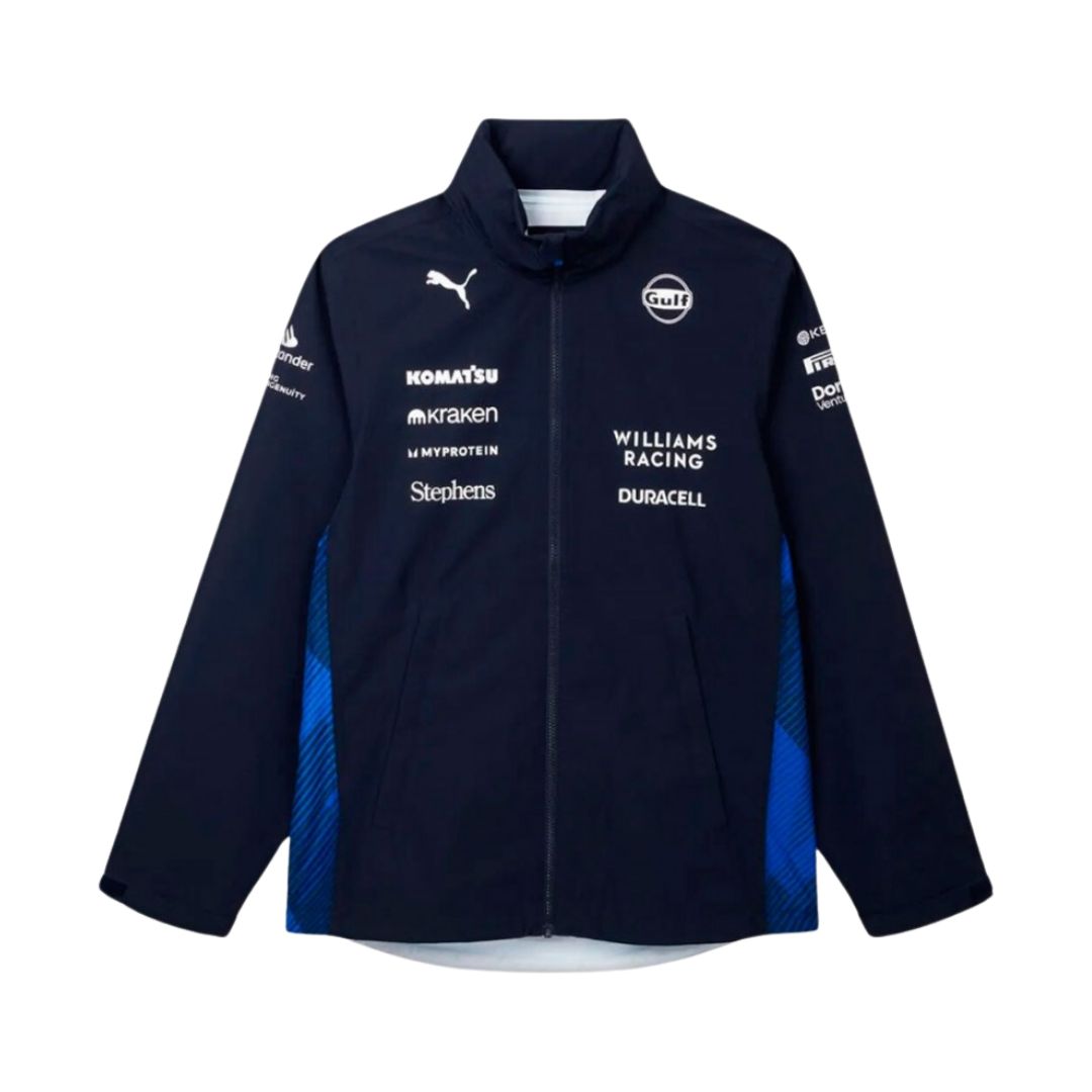 Chaqueta Impermeable Williams Racing F1™ 2025 – Oficial y Técnica