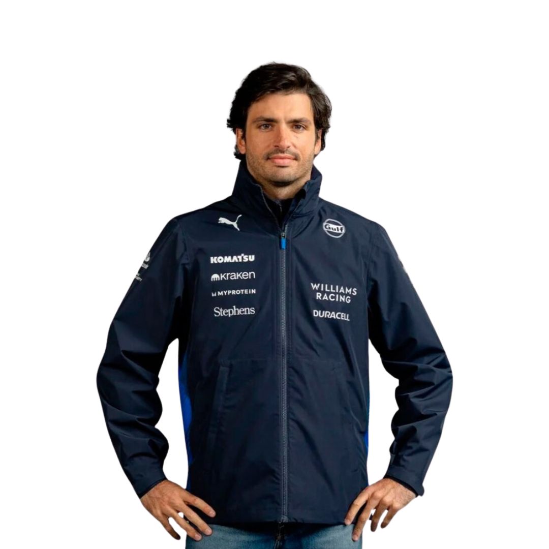 Chaqueta Impermeable Williams Racing F1™ 2025 – Oficial y Técnica