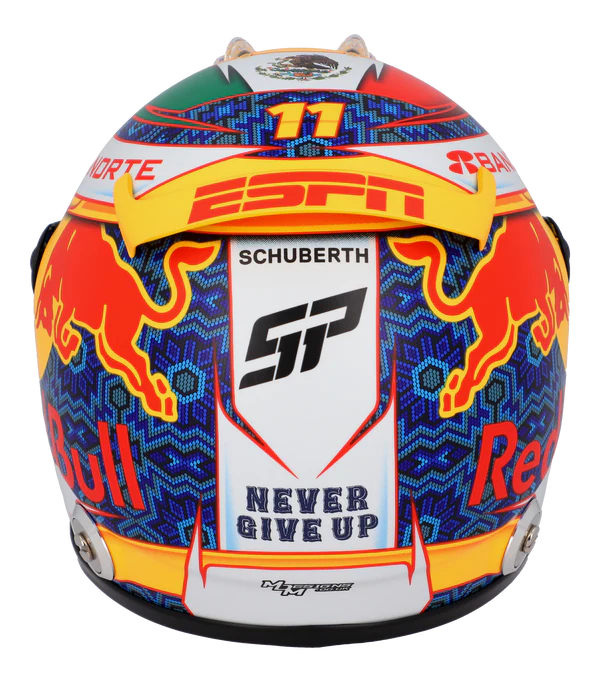 Casco Escala 1:2 Checo Pérez Mini Helmet **2024**