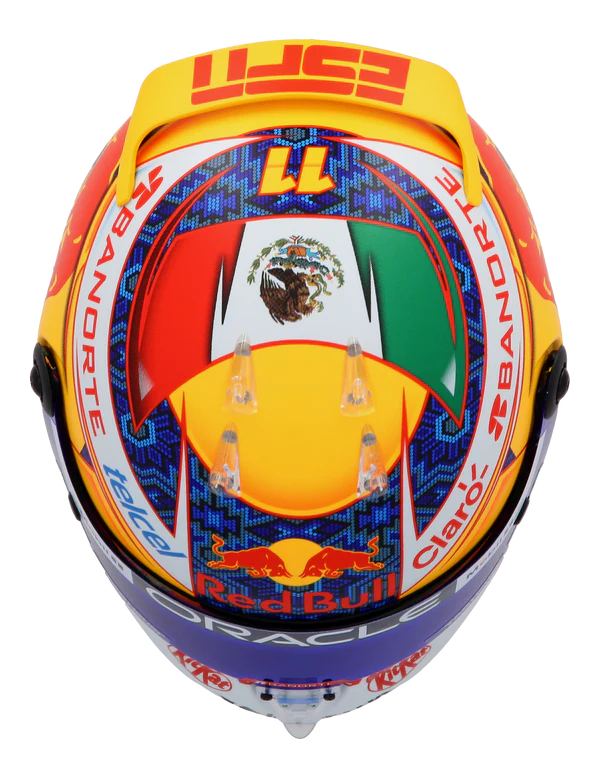 Casco Escala 1:2 Checo Pérez Mini Helmet **2024**