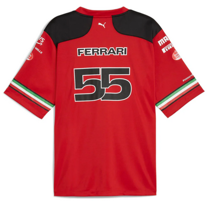 American Football Jersey Scuderia Ferrari Carlos Sainz Special Edition GP Austin Season **2023** 