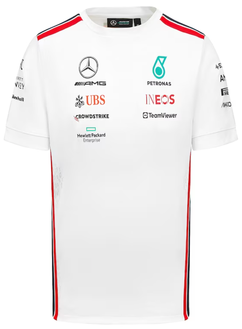 Mercedes AMG Petronas White T-shirt Season **2023**