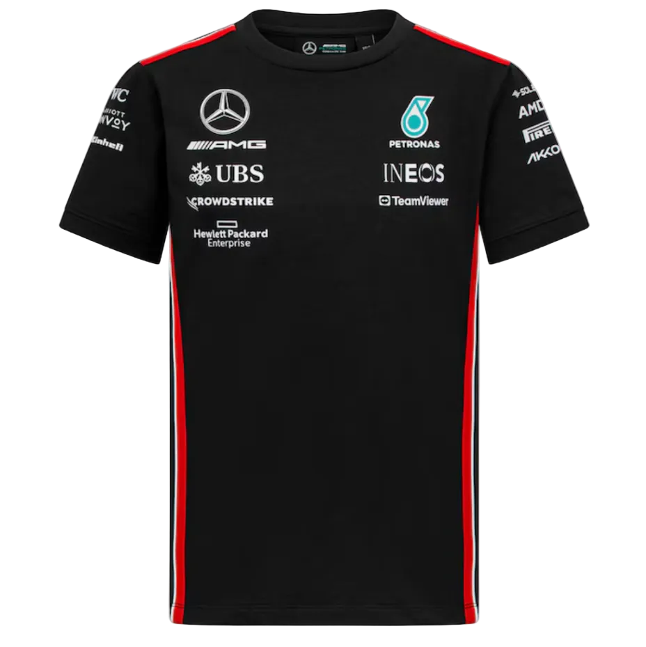 Mercedes AMG Petronas Black T-shirt Season **2023**