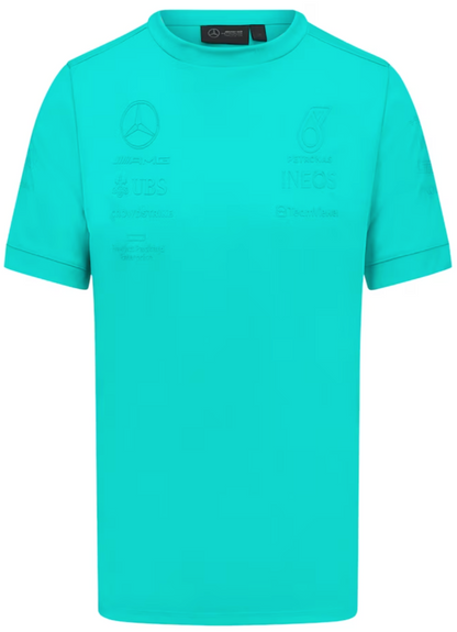 Mercedes AMG Petronas Stealth Turquoise T-shirt Season **2023**