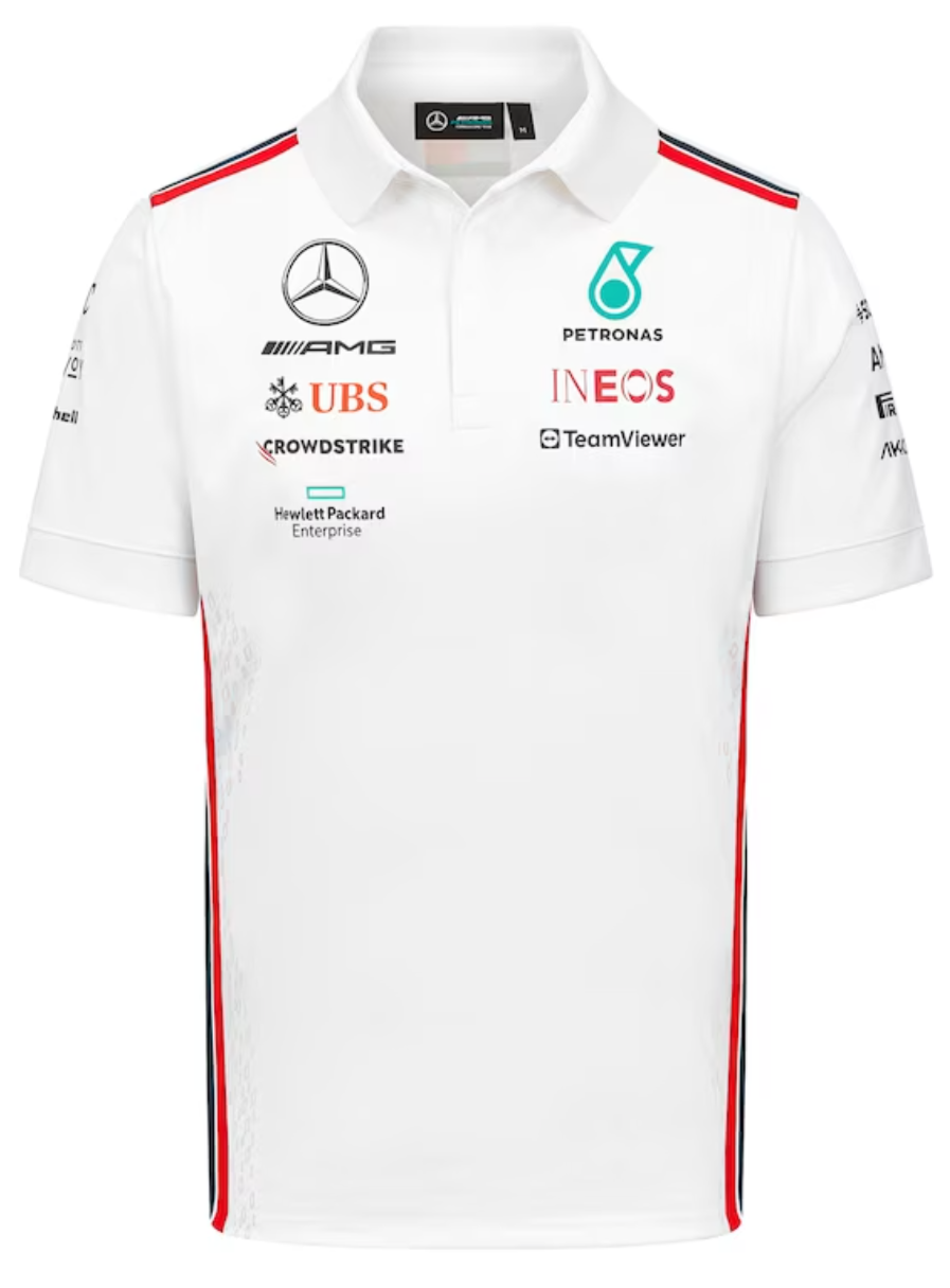 Mercedes AMG Petronas White Polo Season **2023**