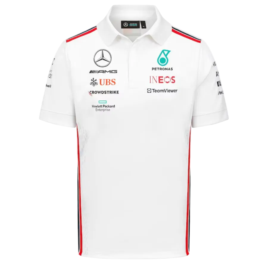 Mercedes AMG Petronas White Polo Season **2023**