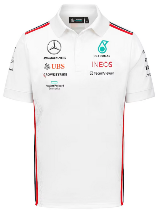 Mercedes AMG Petronas White Polo Season **2023**