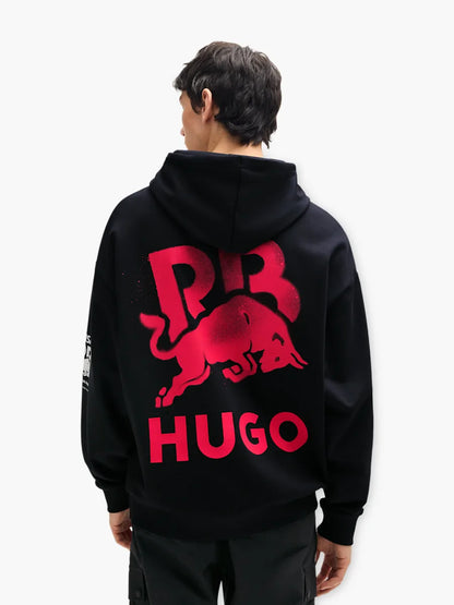 Sudadera Visa Cash App RB Negra HUGO **2024**