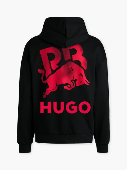 Sudadera Visa Cash App RB Negra HUGO **2024**