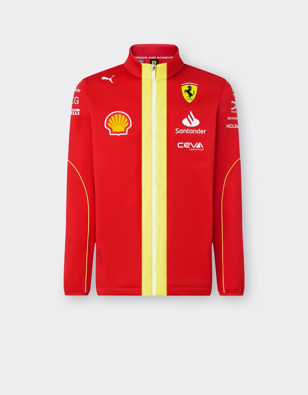 Chamarra Soft-Shell Team Scuderia Ferrari 2024