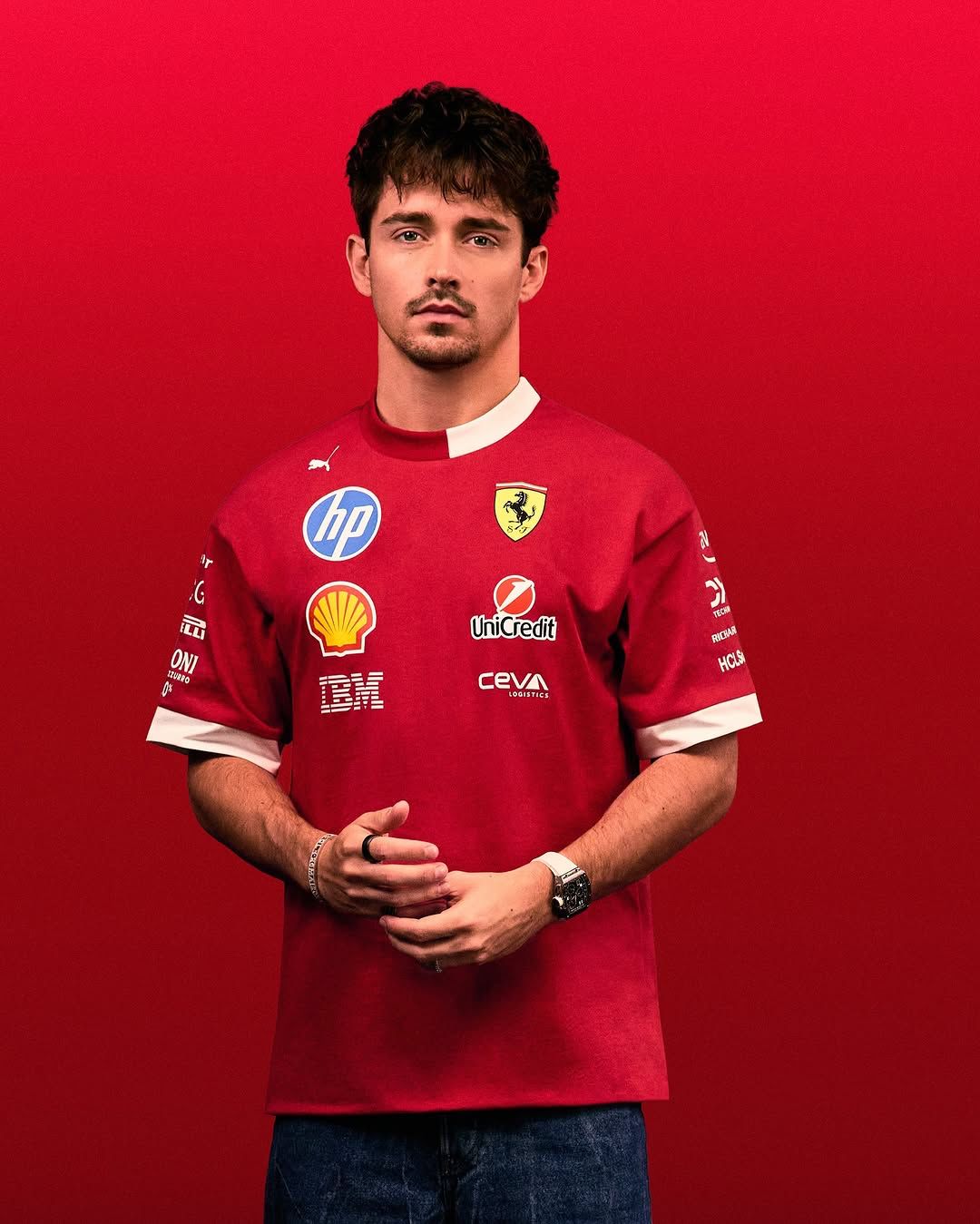 Playera Oversized Scuderia Ferrari F1™ PUMA 2025 Pilotos lo - B2B