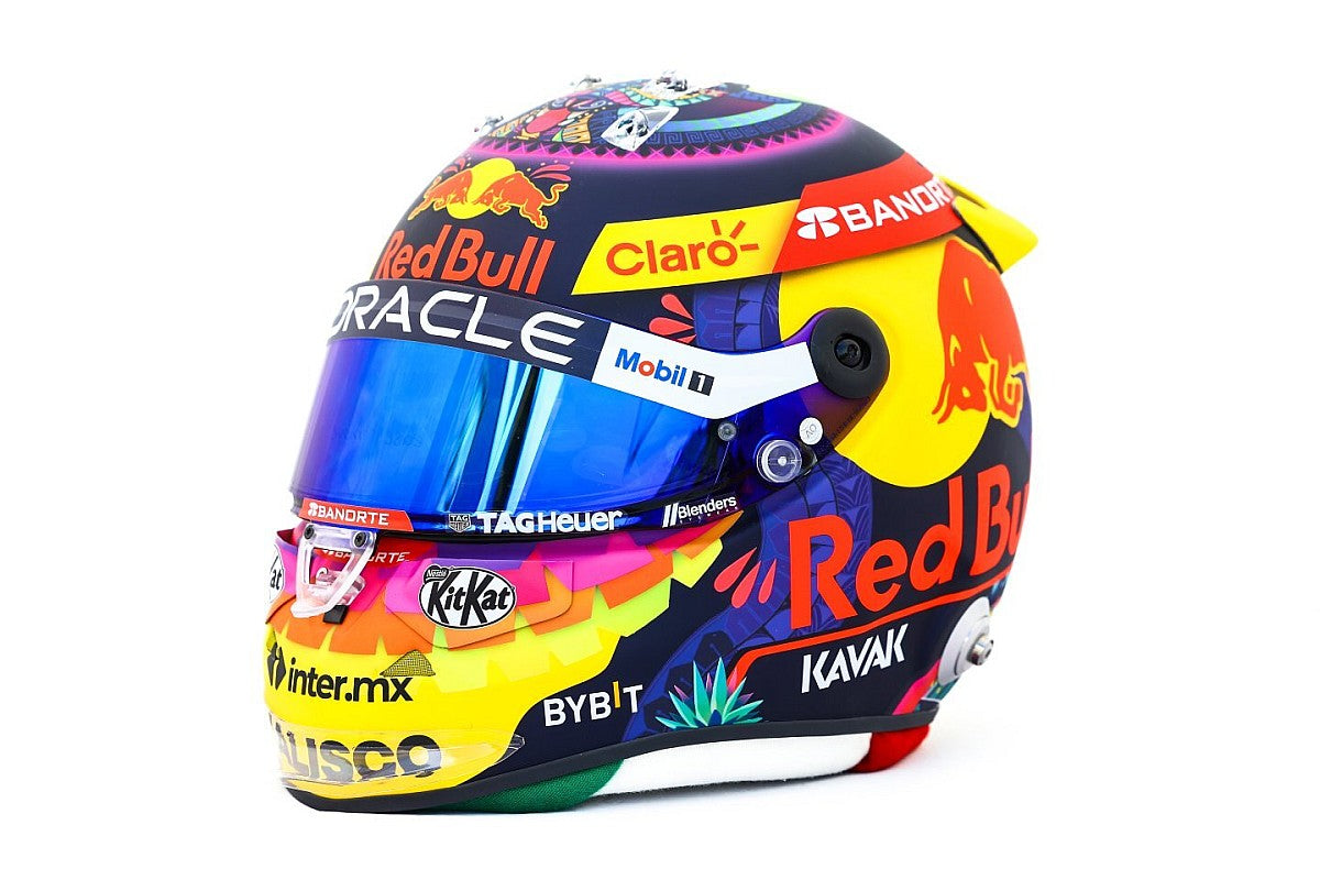 Casco 1:2 Checo Pérez Mexico **2023**