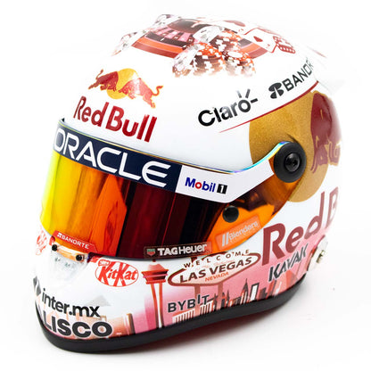 Casco 1:2 Checo Pérez Las Vegas **2023**