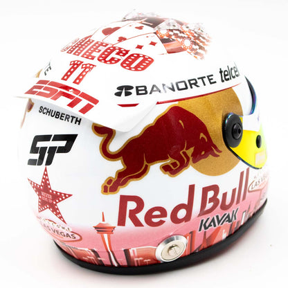 Casco 1:2 Checo Pérez Las Vegas **2023**