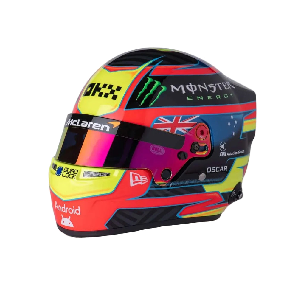 Mini Casco Oscar Piastri McLaren F1™ 2025 | Bell 1:2 Oficial