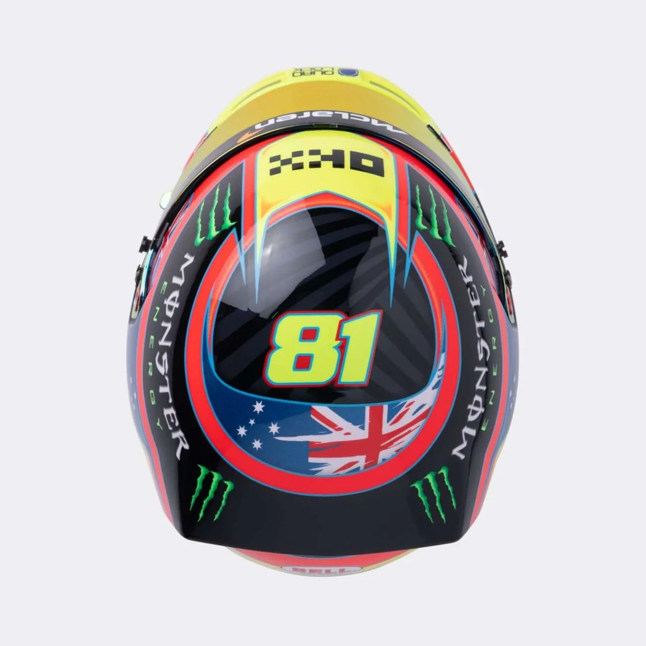 Mini Casco Oscar Piastri McLaren F1™ 2025 | Bell 1:2 Oficial