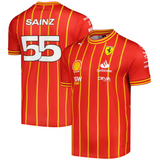 Jersey Soccer Scuderia Ferrari Carlos Sainz Edición Especial GP Austria **2024**